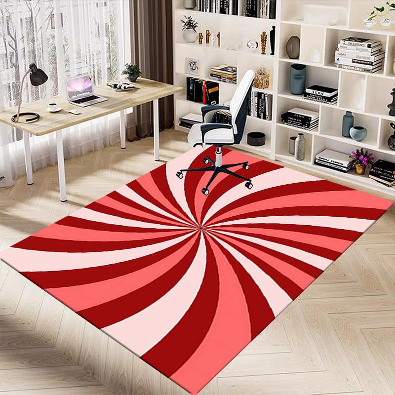1PC Stripes Pattern Extra Large Non Slip Floor carpet, Office, family, bedroom, Studio Large Area Rug Indoor Rugs, , Vibrant Colors