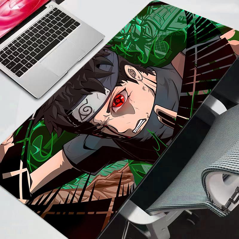 Mouse pad professional Naruto eSports game players Speed Lock Edge Rubber Game Desk Mousepad Keyboard Mat durable anime