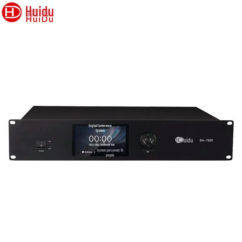 HuiDu BA-7820 Профессиональная проводная система конференц-микрофонов с автоотслеживанием (Китайская версия)