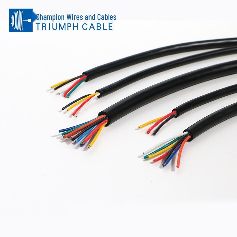 UL-Standard 2464-24AWG Tinned Copper Shielded Multi-Core Signal Wire
