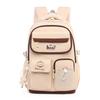 Schoolbag new schoolbag female junior high school high school large capacity high value student burden reduction light backpack college student