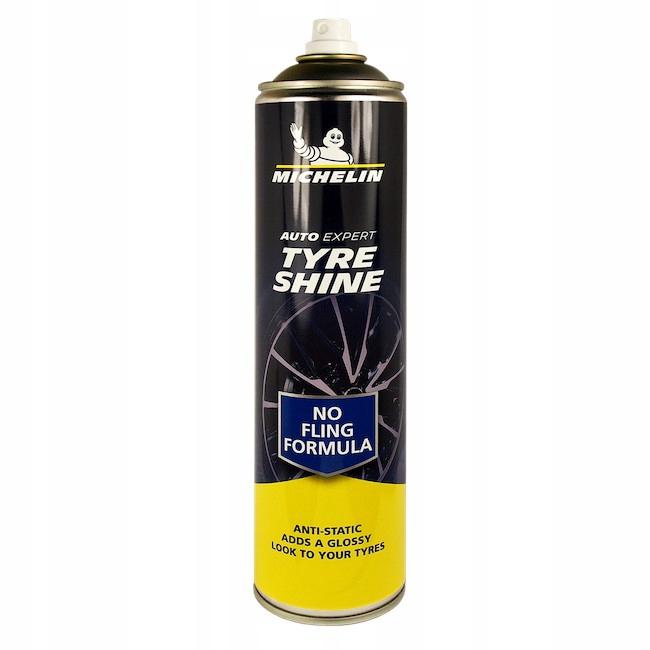 Michelin Spray Do Nabłyszczania Opon 520Ml Nabłyszczacz Czernidło