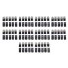 100PCS Double Wire Plug in Connectors with Locking Buckle Quick Clip Fasteners 2 Pin Multi Purpose Snap On Blocks for