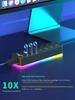 7-портовый USB 3.0 Type-C хаб с независимыми переключателями и блоком питания