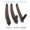 3PCS Set LHD RHD Car Front Rear Left Right Interior Door Inner Pull Handle Panel Cover For BMW X5 X6 E70 E71 E72 2007-2013