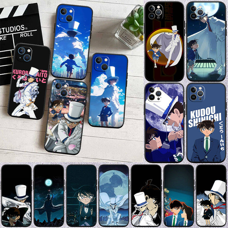 MH39 Detective Conan Phone Shell Case for Redmi Note 8 9 10 11 11S 10C 10X 10A 10T 9A 9C 9T 9S 8T Pro Max Plus Prime