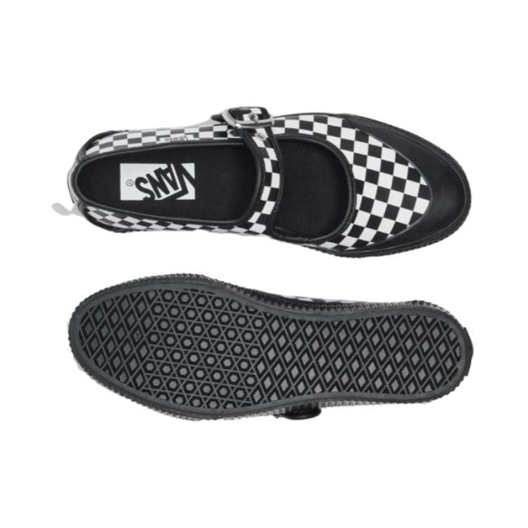 Vans Premium Mary Jane 93 Women's Flat Shoes Black White VN000CSGCKK