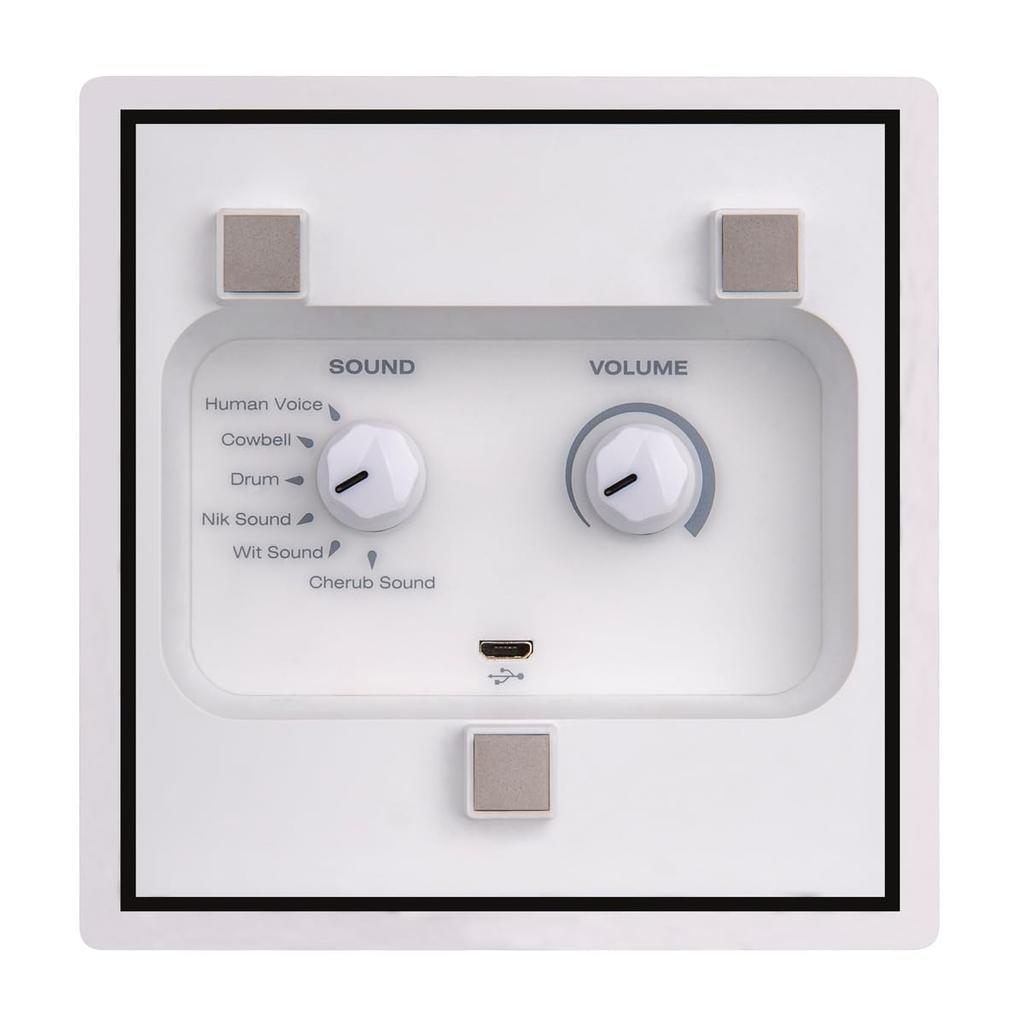 Cherub Перезаряжаемый цифровой метроном Перезаряжаемый столько раз, сколько вам нужно Зарядка через USB B Классический дизайн Простое управление 6 типов метронома