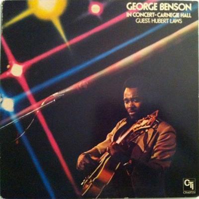 Виниловая пластинка GEORGE BENSON GUEST HUBERT LAWS In Concert Carnegie Hall RVG87732 1976 США Джаз Б/у