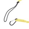 Страховочный ремешок для банджи-троса с карабинным крюком, предотвращающий падение