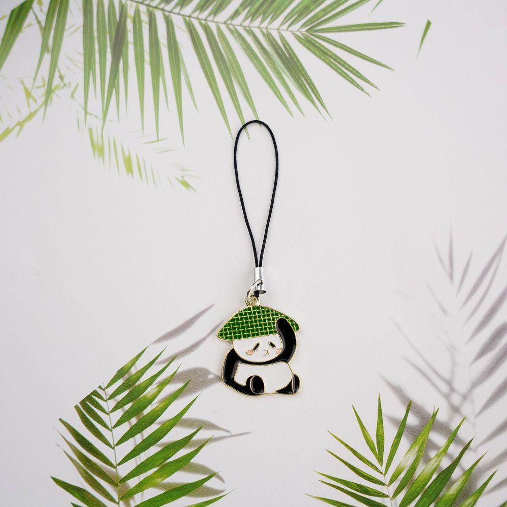 Cartoon Phone Charm Lanyard Panda Mobile Phone Pendant Cute Phone Strap Girl's Phone Decoration