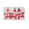 Red Candy Pendant Electroplated Xmas Tree Hanging Pendants Christmas Lollipop  New Year