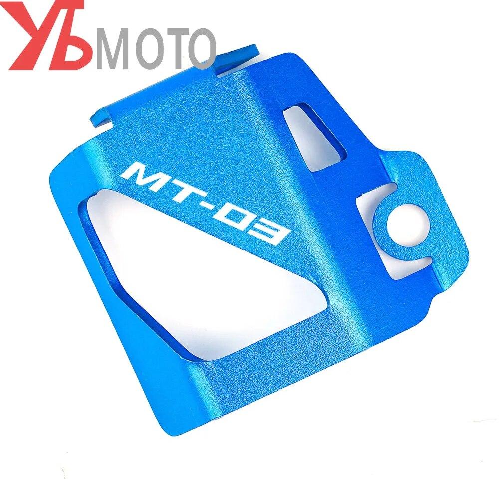 Для Yamaha MT03 2022 MT-03 2015- Мотоциклетные аксессуары Крышки бачков тормозной жидкости переднего и заднего тормоза Крышка масла Защита