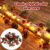 20/30 LED Red Fruit Bell, Pine Cone, Pine Needle Light String, Festive New Year Home, Christmas Decoration, Party Atmosphere