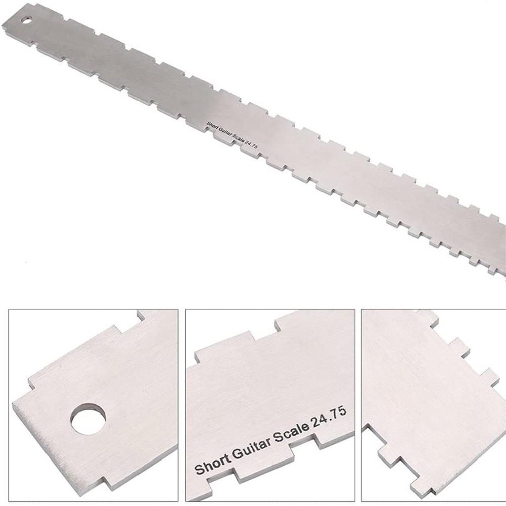 Гитарная гриф с насечкой, прямая линейка, выравнивание ладов, действия по струне, измерительная линейка