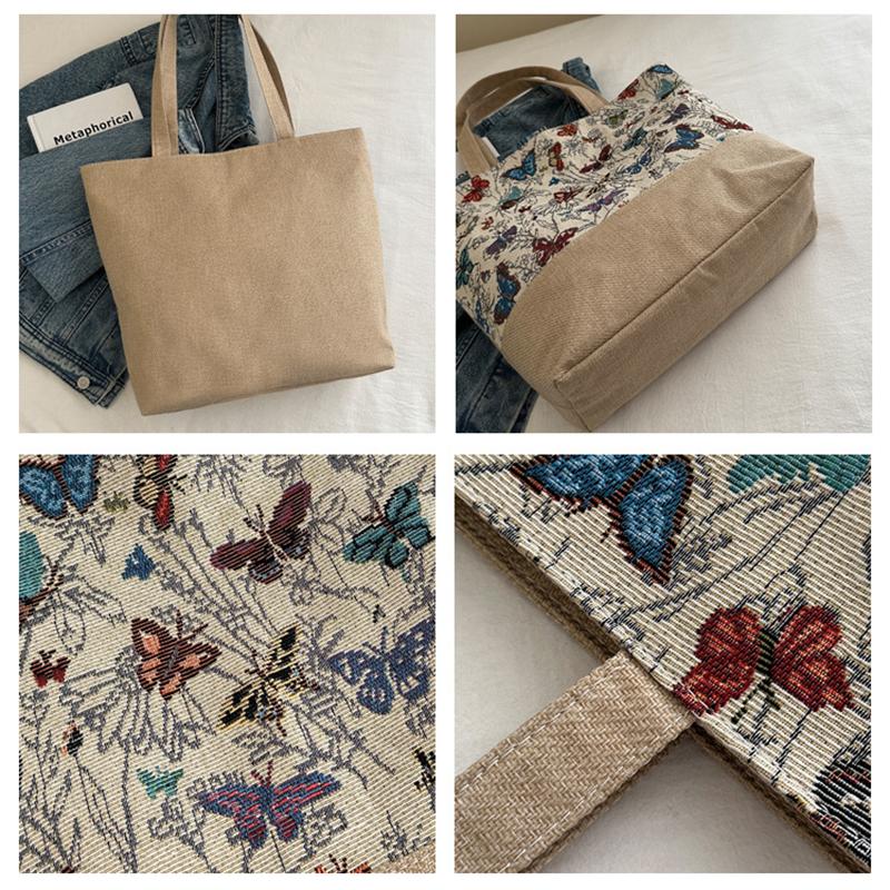 Large Size Beach Bag Fashion Folding Women Handbag Shoulder Bags Ladies Casual Flower Printing Shopping Tote