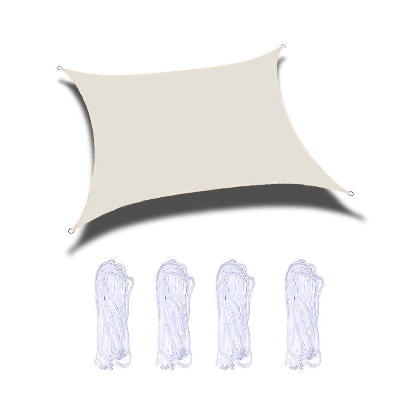 Летний уличный водонепроницаемый и УФ-теневой парус 300D, тент из ткани Оксфорд, холст, сад, терраса, навес, укрытие от солнца для кемпинга