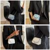 Stylish Vintage Mini Bag With Chain Strap Chic Pu Leather Crossbody Bag For Women