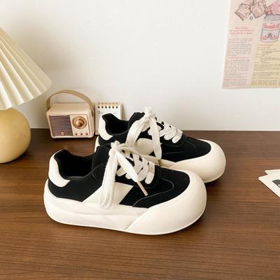 Туфли на платформе Bread, женские, новые, в стиле Гонконга, в стиле ретро, уродливые, милые, с большой головой