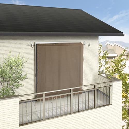 Takasho Cool Shade Air Mocha 1,8 x 2 м Полиэтилен CLS Защита от солнца, в 1,4 раза более дышащий, чем обычные изделия, Защита от УФ-излучения, Тент, Навес, Балкон