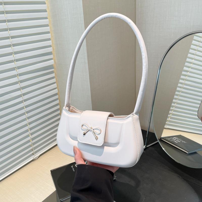Simple Women's Bag New Korean Style Personalized One-shoulder Armpit Bag Texture Fashionable Commuter Bag Bag Armpit Bag