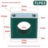 Stainless Steel TLPG3 Lightweight Plastic DIN3015 Hydraulic Pipe Clamp