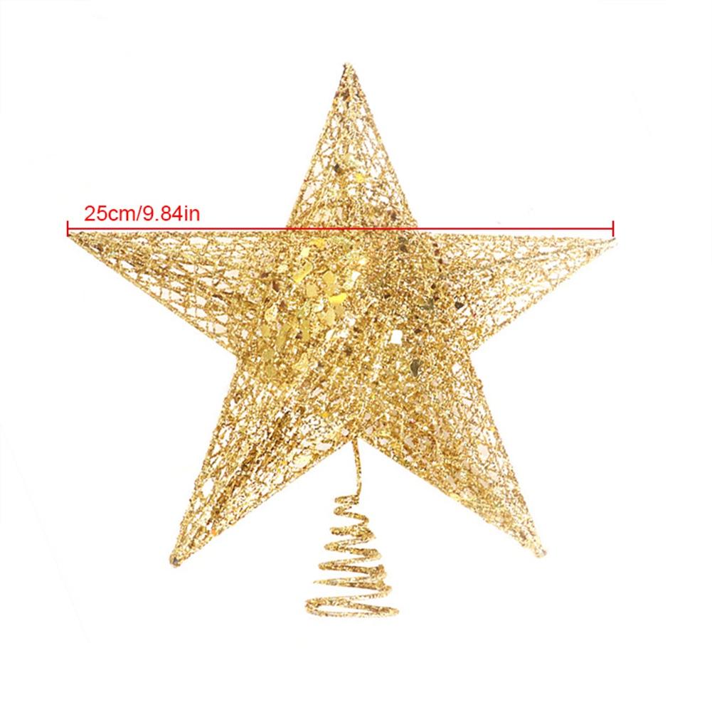 Christmas Tree Toppers Christmas Tree Decor Gold Star Tree Topper