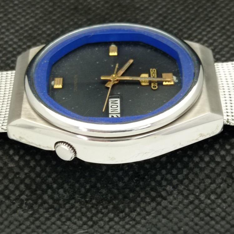 Б/У винтажные мужские часы SEIKO 5 AUTOMATIC 6309A из Японии с оригинальным циферблатом a413569-2