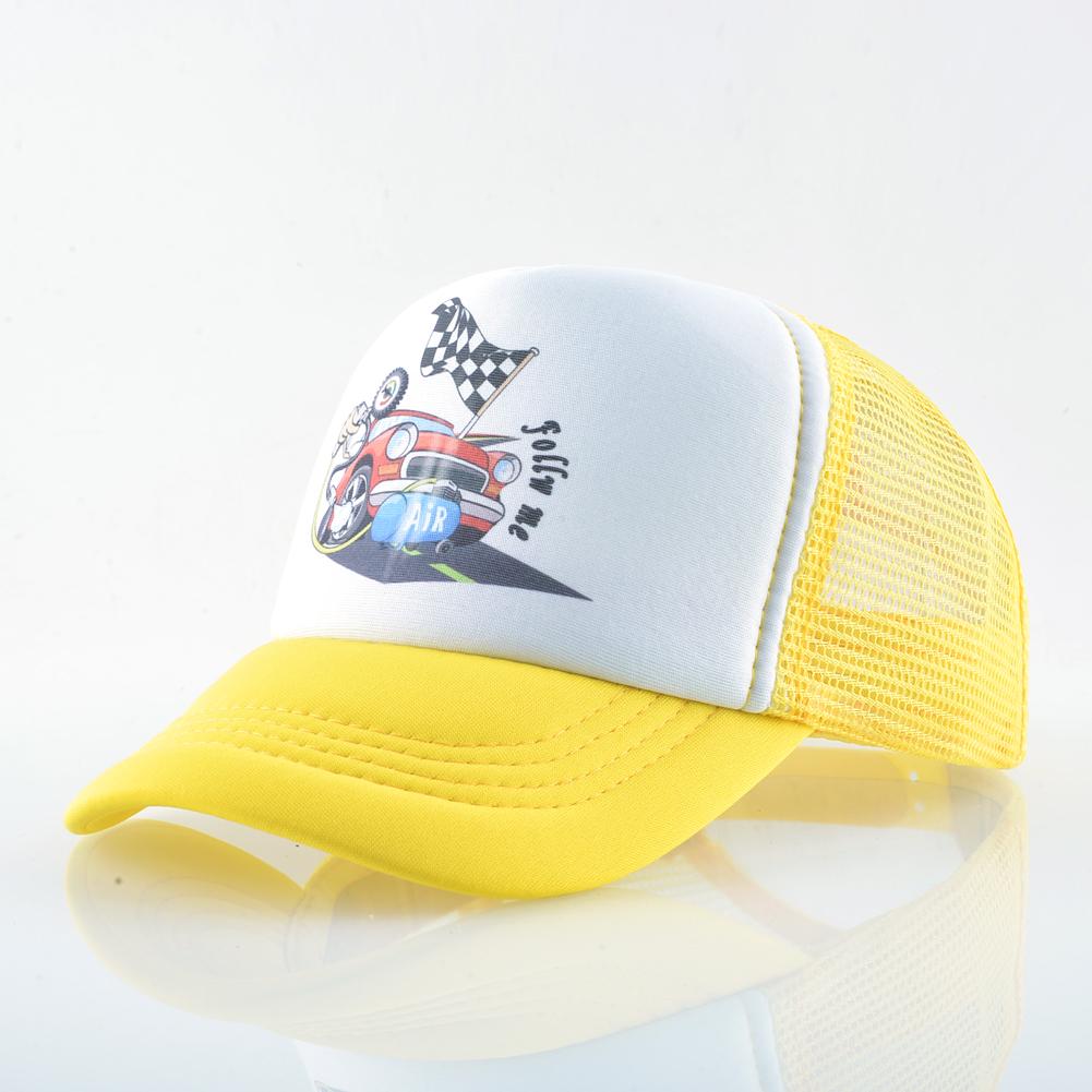 Summer Baseball Cap Kids Breathable Mesh Sun Visor Hat Children Snapback Baseball Hat For Boys Girls