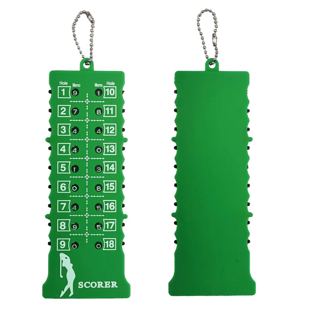 Golf Bar 18-Hole Scoreboard, Compact and Portable Score , Convenient Golf Score  for Players, Practice, and Game Rounds