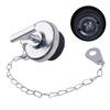 Oil Filler Cap with Chain 2 Replacement Part for Cummins N14 For L10 M11 ISM NT QSL Engines Part 107981 3418519 Metal Material