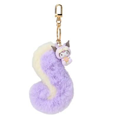 Брелок Sanrio KUROMI (Пушистая белка) Новые персонажи Sanrio из Японии