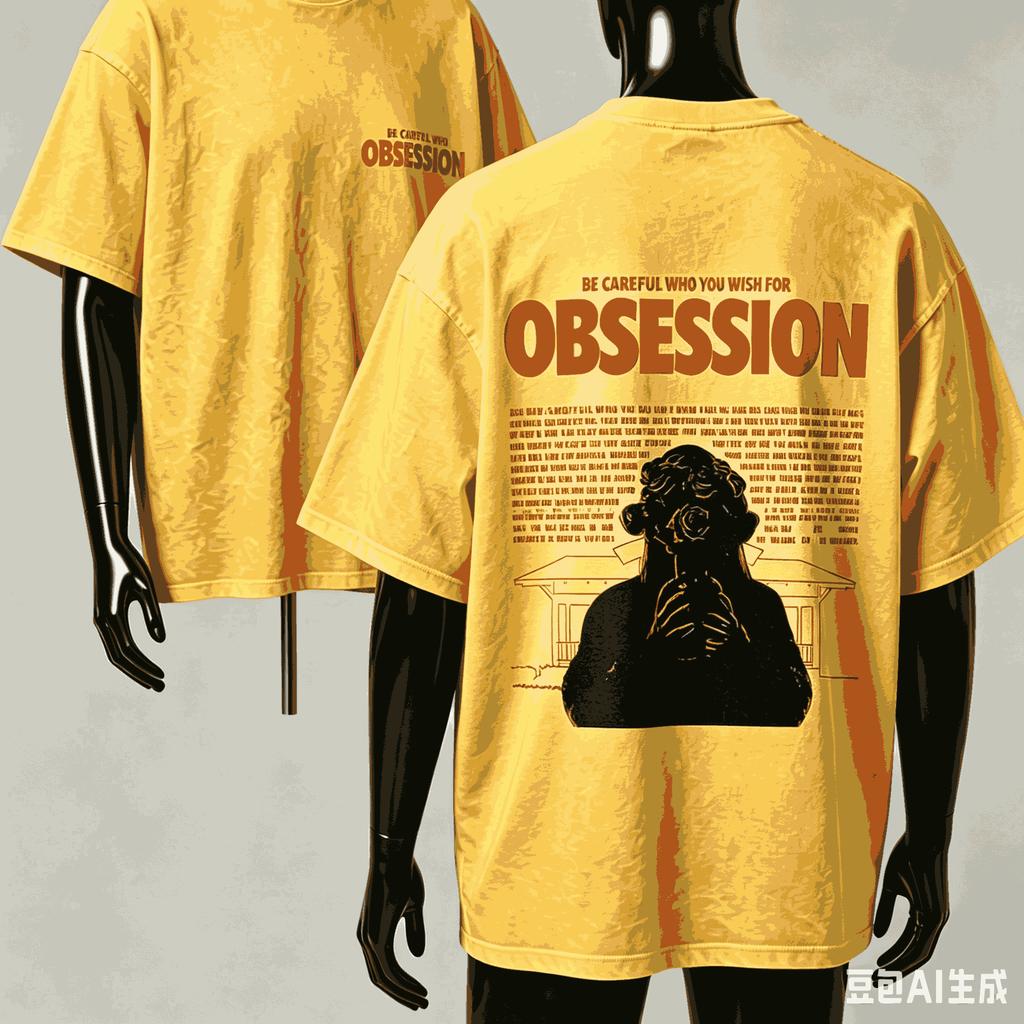 Obsession For Fan Gift Tshirt Unisex Unisex Harajuku Oversized Unisex Short Sleeve Streetwear High Quality Couples Comfortable Tee