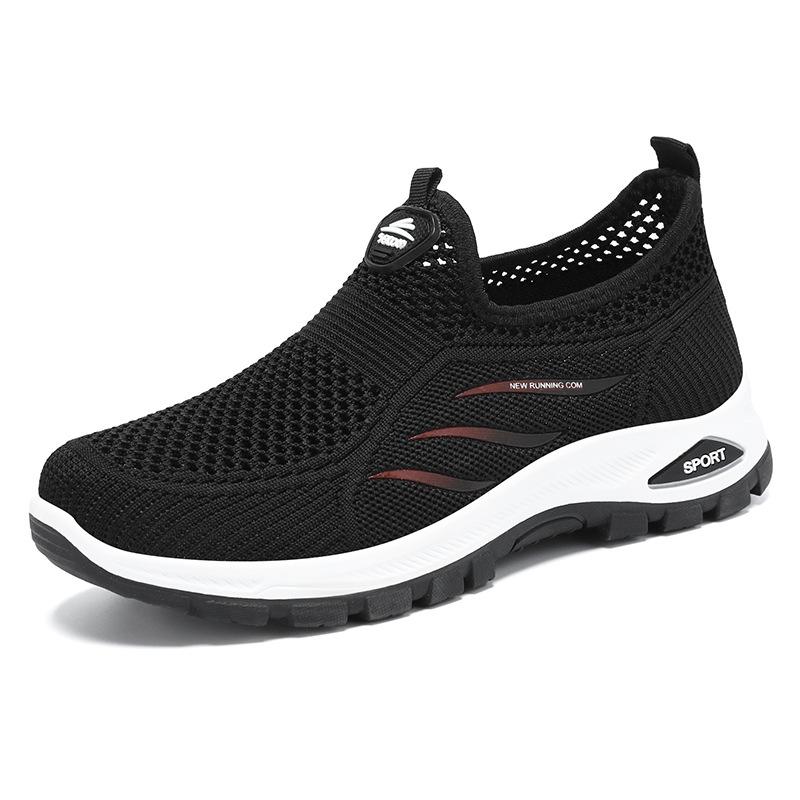 Обувь женская повседневная обувь с одной педалью ленивые туфли дышащая сетчатая обувь мягкая подошва не устают ноги мамина обувь удобная женская одинарная обувь