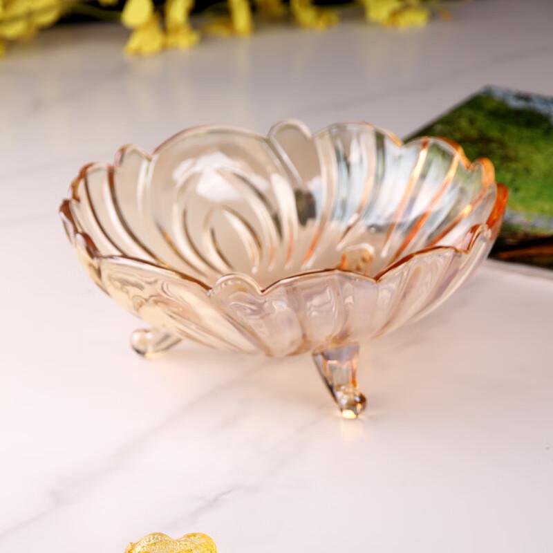 Flavinmci Nordic Crystal Glass Fruit Bowl