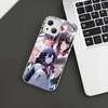 Genshin Impact Коломбина Для IPhone 14 13 12 Mini 11 Pro XS Max X XR 14 Plus Закаленное Стекло Чехол
