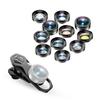 APEXEL APL-DG11 Universal Professional HD Phone Camera Lens Kit 11in1 Micro Lens 140degrees Wide Angle