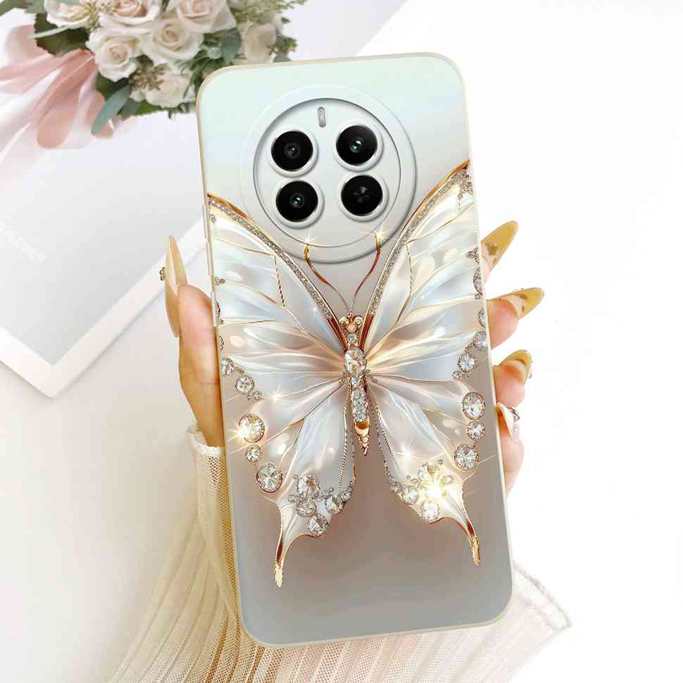 Чехол для Realme 12 Pro 5G, цветная цветочная задняя крышка, мягкий силиконовый чехол для телефона для Realme 12 Realme12 Pro RMX3842 Сумки Coque Capa