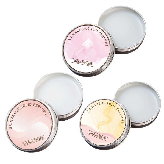 Женский твердый парфюм, длительный цветочный аромат, ароматный бальзам для тела