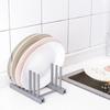 Plate Rack Multipurpose Fast Draining Plastic Excellent Prevent Cracking Bowl for Kitchen