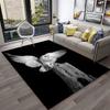 Cute Owl Series 3D Cartoon Carpet Rug for Home Living Room Bedroom Sofa Kitchen Doormat Decor,Child Area Rug Non-slip Floor Mat