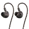 HiFiGo Kefine Delci Single 10 мм динамический драйвер 1DD диафрагма наушники IEM с мощным басом внутриканальные мониторные наушники, DLC+PU внутриканальные наушники