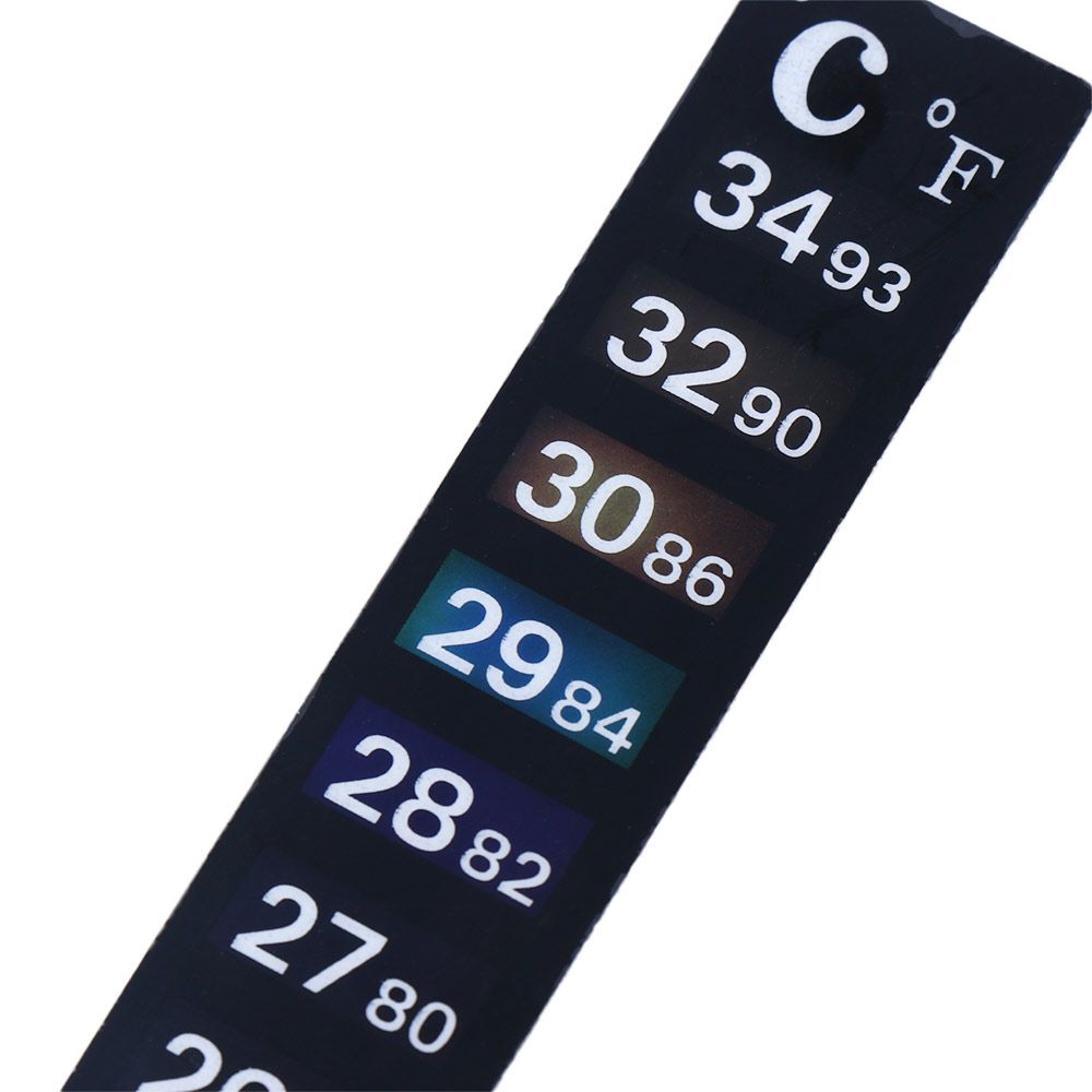 Fridge for Aquarium Stick-on Tools Fish Tank Thermometer Temperature Control Temperature Measurement Stickers Thermometer