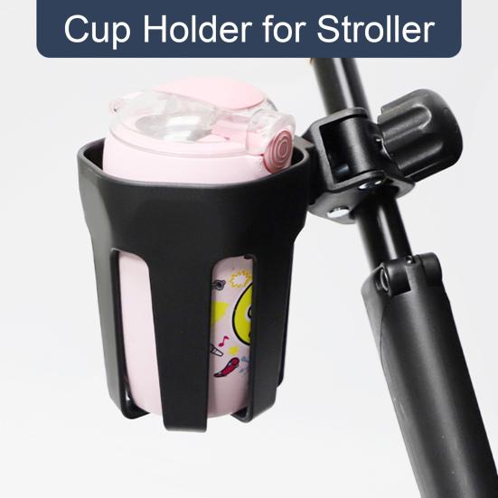 Держатель для стакана на руль велосипеда, держатель для напитков с регулируемым зажимом, легко устанавливается, детские бутылочки, держатель для бутылок с водой для колясок, велосипедов