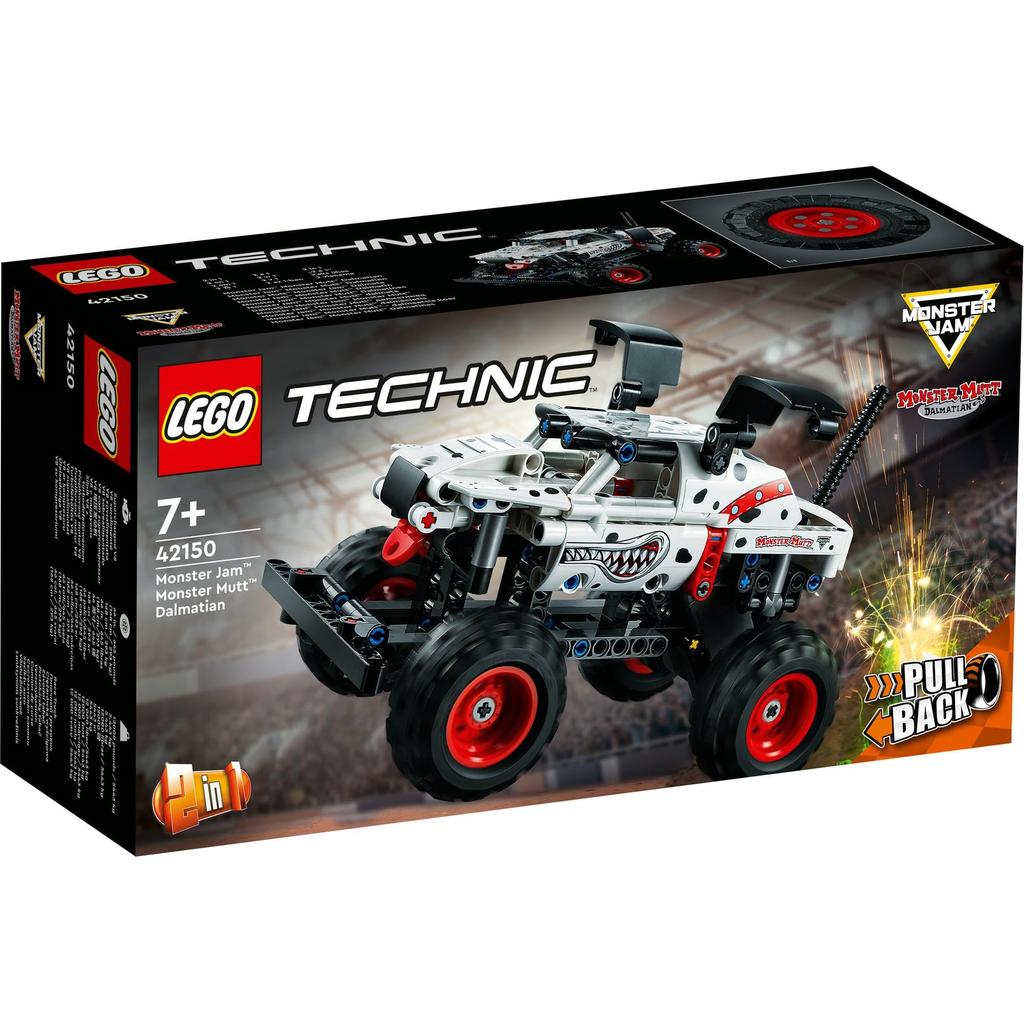 LEGO Technic Monster Jam Monster Mat Dalmatian Toy Present Birthday Block Christmas Boys Girls Children 7 Years Old 8 Years Old 9 Years Old Elementary