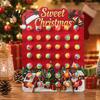 Wooden Lollipop Holder for Party Christmas Candy Display Stand, Table Centerpiece Stand Snack Decoration, Multi-hole Dessert Storage Rack Holiday
