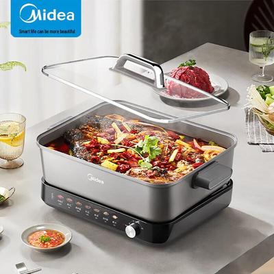 Midea 8л Многофункциональный электрический хот-пот, вилка CN (адаптер в комплекте)