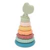 Baby Sensory Stacking Rings Soft Building Teether Educational Learning Baby Block Stacking Rings