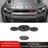 Off Road 4x4 Exterior Accessories 4Pcs Urban Logo Front Grille / Tailgate / Side Window Badge For 2020+ Land Rover L663 Defender B4