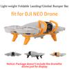 2025 New Fit for DJI NEO Drone Anti-Collision Gimbal Bumper Bar Lens Protetion / Foldable Extended Landing Gear Legs Accessories